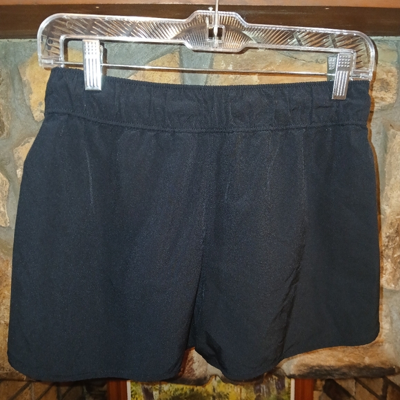 Reebox Black Athletic Shorts with Zip Pockets Small Euc - Picture 6 of 7